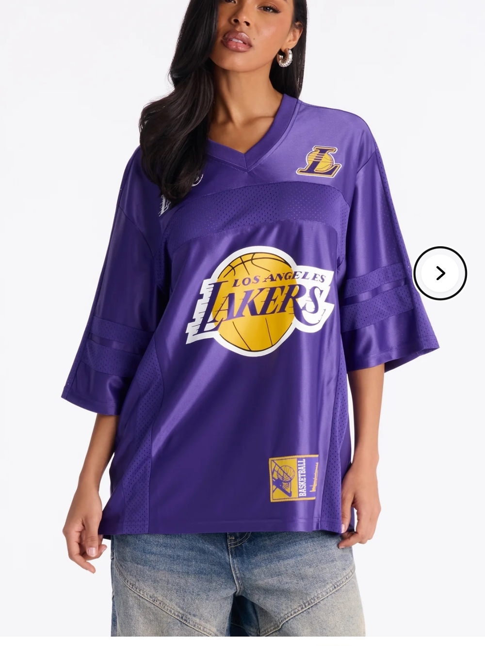 Los Angeles Lakers Purple Basketball Jersey Size Xs